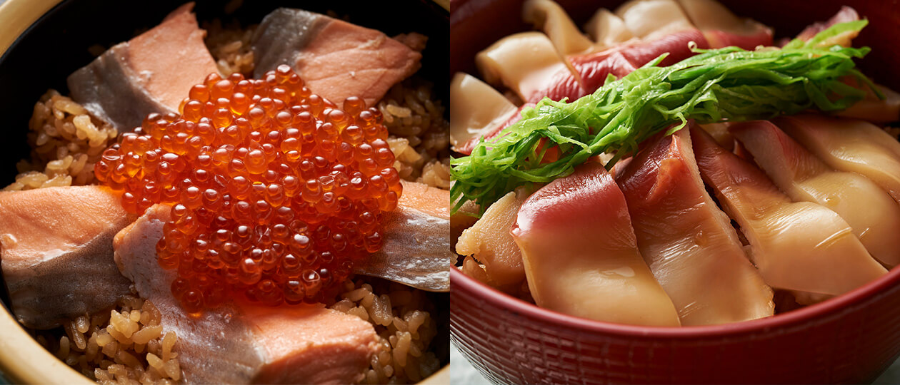 宮城 仙台の名物 はらこ飯 ほっき飯 かき あなご飯のあら浜 宮城 仙台の名物 はらこ飯 ほっき飯 かき あなご飯のあら浜