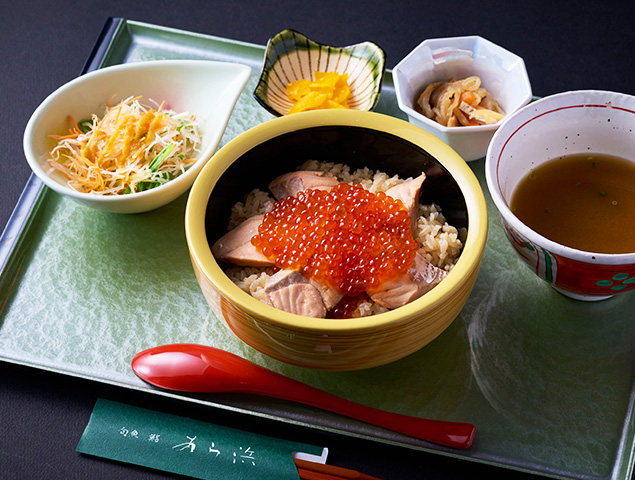銀鮭はらこ飯