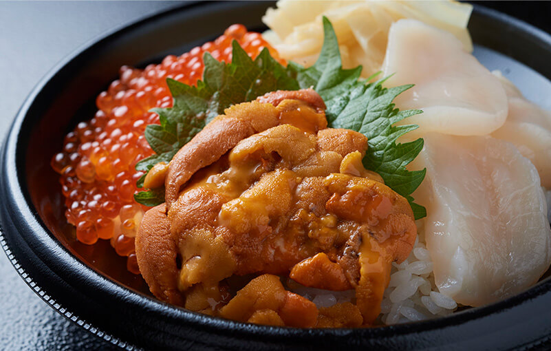 三色丼